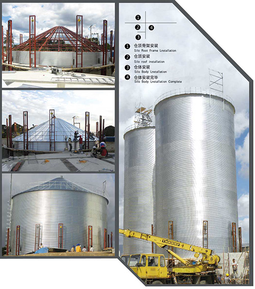 Silo Structure | | Steel Storage Silo | grain silo | maize silo | wheat ...